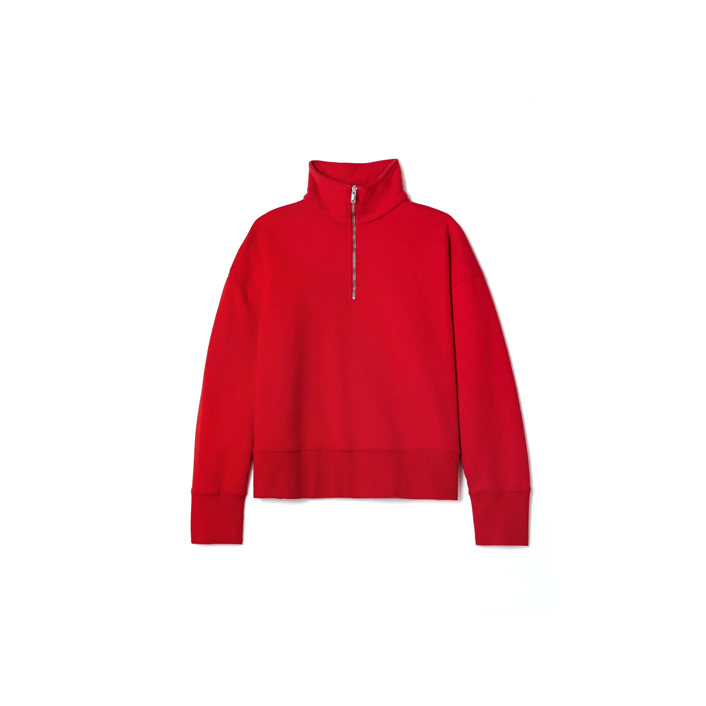 THE ROW HALF-ZIP HOODIE